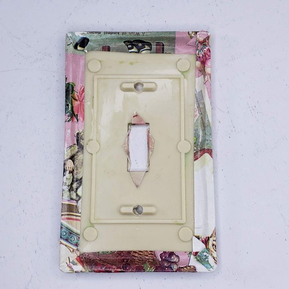 Vintage Hires Root Beer Light Switch Plate Cover Put Roses In Your Cheeks - Picture 4 of 5